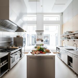 Cocina del restaurante